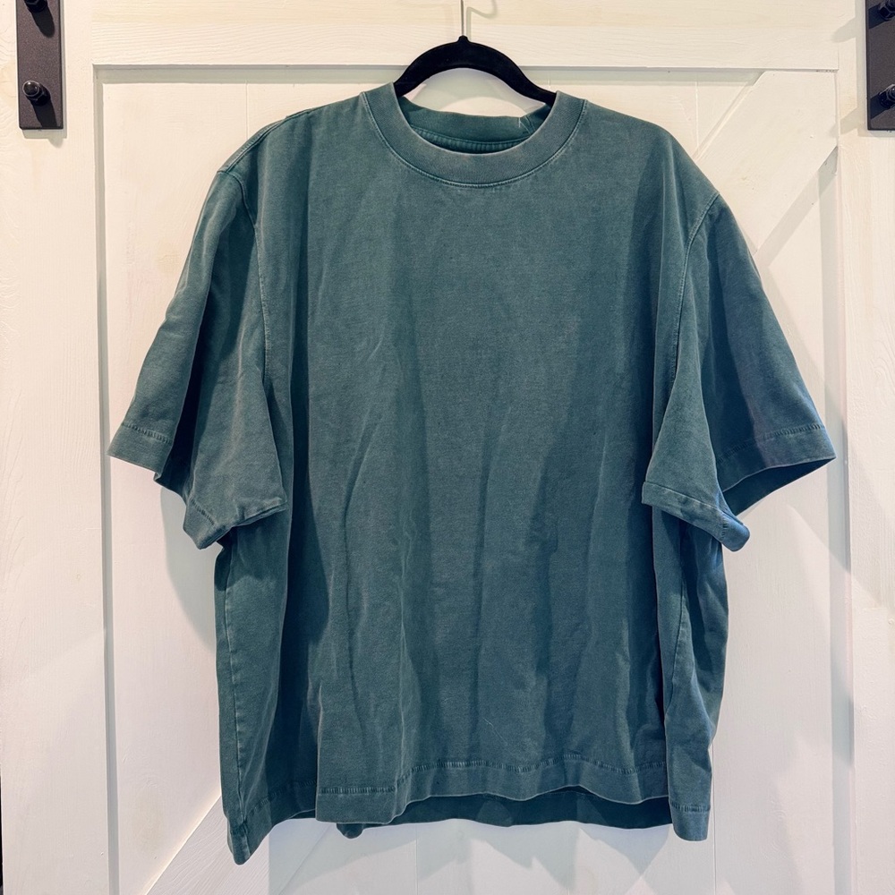 A&F Men's Forest Green Tee